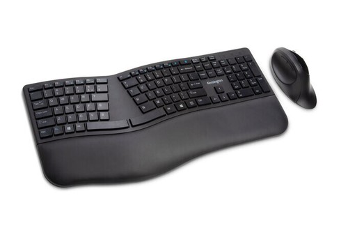 Kensington Pro Fit Ergo Teclado y Ratón Inalámbrico Diseño en Inglés de EE. UU. - Imagen 2 de 5