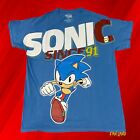 New New Sonic the Hedgehog Sega 1991 Mens Vintage Classic T-Shirt