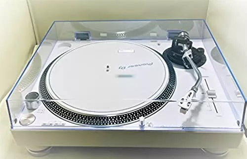 Pioneer DJ Platine Vinyle Blanc PLX-500 White PIONEER DJ Pas Cher 