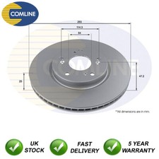 Disco freno anteriore Comline si adatta a Honda HR-V 2015- 1.5 1.6 D + altri modelli