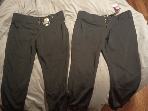 2 Pairs Women's Pro Easton Softball Pants