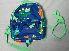 Penny Scallan Dinosaur Green Kids Toddler Safety Harness Leash Backpack