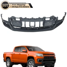 Silscvtt Front Bumper Cover For 2021-2022 Chevrolet Colorado WT w/ Tow Hook Hole