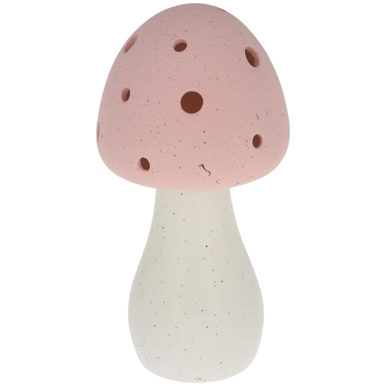 Pink Matt Medium Mushroom Glow Lamp Battery Operated