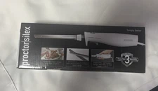 Proctor - Silex Electric Knife, Ergonomic Design, White, 74311 - NEW/SEALED