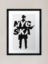 NYC Ska (Worn By Rob Gordon) High F Framed Wall Art Poster Canvas Print Picture