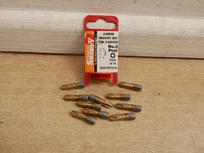TREND SNAP/IPZ3/10 PZ3 X 25 MM VERZINNTE SCHRAUBENDREHER-BITS