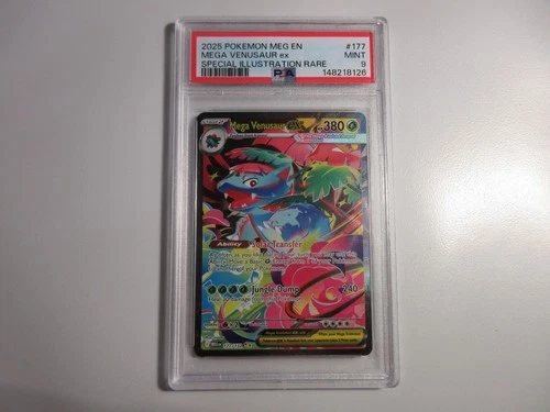 PSA 9 Mega Venusaur EX Special Illustration Rare Mega Evolution