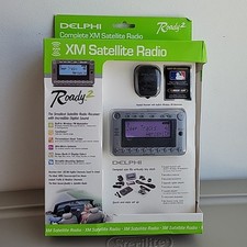 Delphi Roady 2 For XM Car Home Satellite Radio Receiver W/ Accessories SA10085