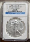 2011 American Silver Eagle $1 MS68 NGC 25th Anniversary Early Releases 1oz .999
