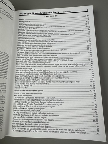 The Ruger Single Action Revolvers A Shop Manual Vols. I & II by Kuhnhausen - Imagen 6 de 10