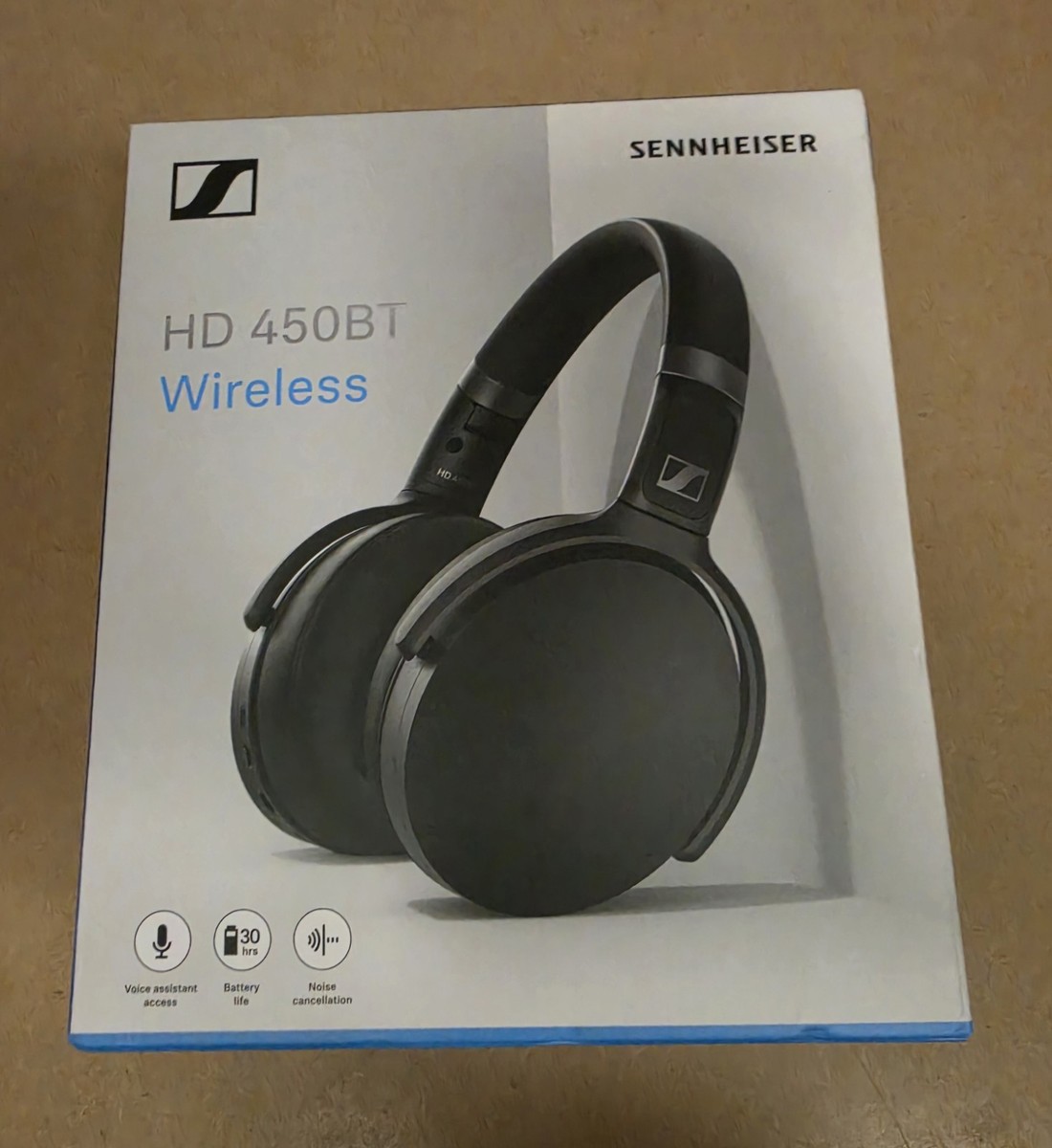 Sennheiser HD 450BT Wireless Headphones Black - Sealed | eBay