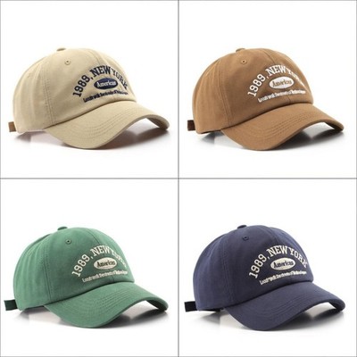 Gewaschene bestickte Baseball Cap - UV-Schutz Sonnenhut Unisex für Outdoor