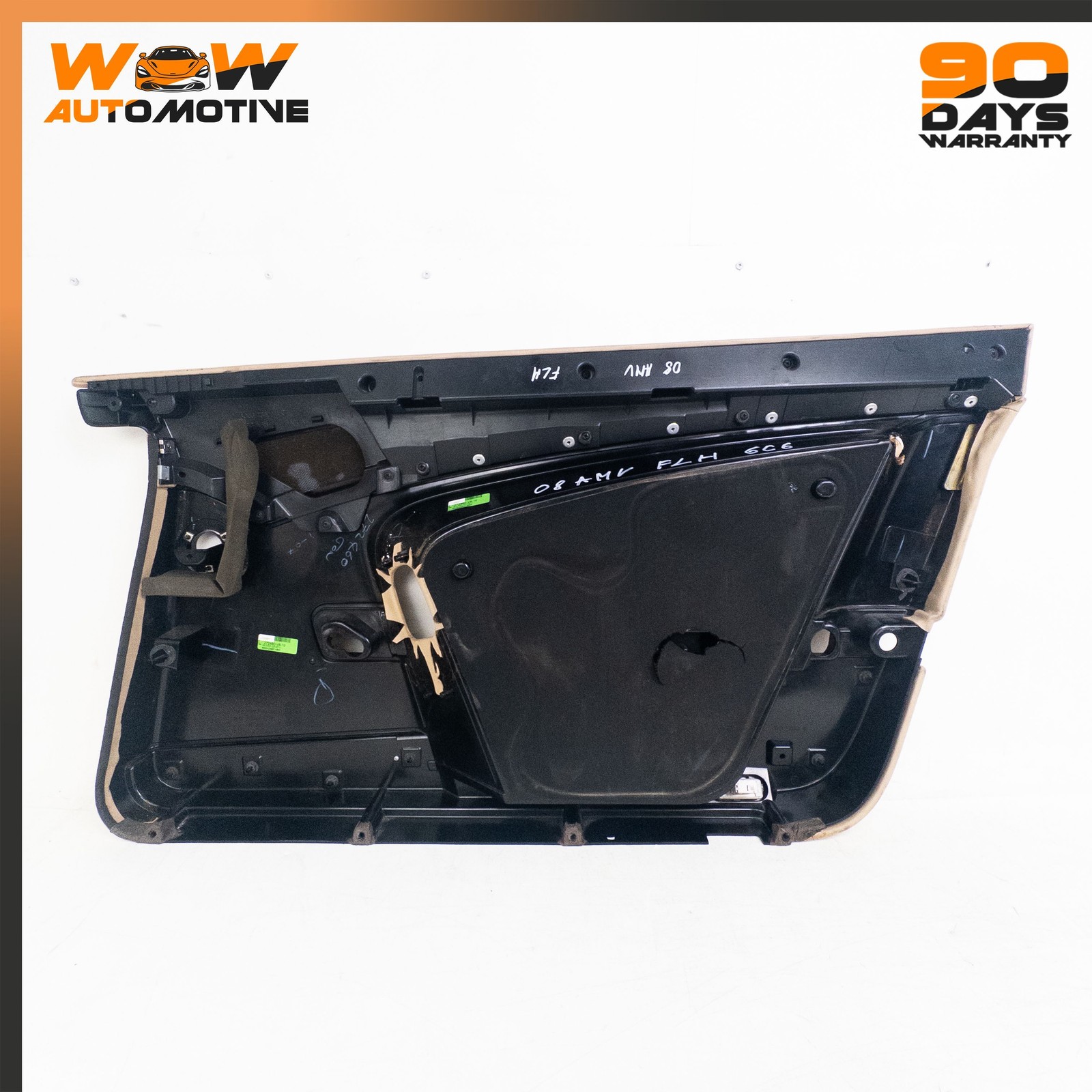 06-16 ASTON MARTIN V8 VANTAGE FRONT LEFT INTERIOR DOOR PANEL TRIM ASSEMBLY OEM