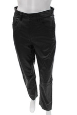AG Adriano Goldschmied Womens Black Polyester Pants Size 26