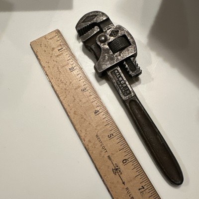 Walworth Genuine Stillson 8'' Pipe Wrench Vintage USA