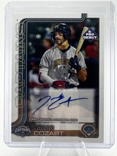 2025 Topps Pro Debut - Jacob Cozart #PD-3 Autographs (AU, RC)
