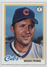 1978 Topps Woodie Fryman #585 0q1p