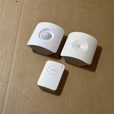 Lot of 1 SimpliSafe Motion SSMS3  1 SSGB3 Glass Break Sensors  1 SSPB3 Panic