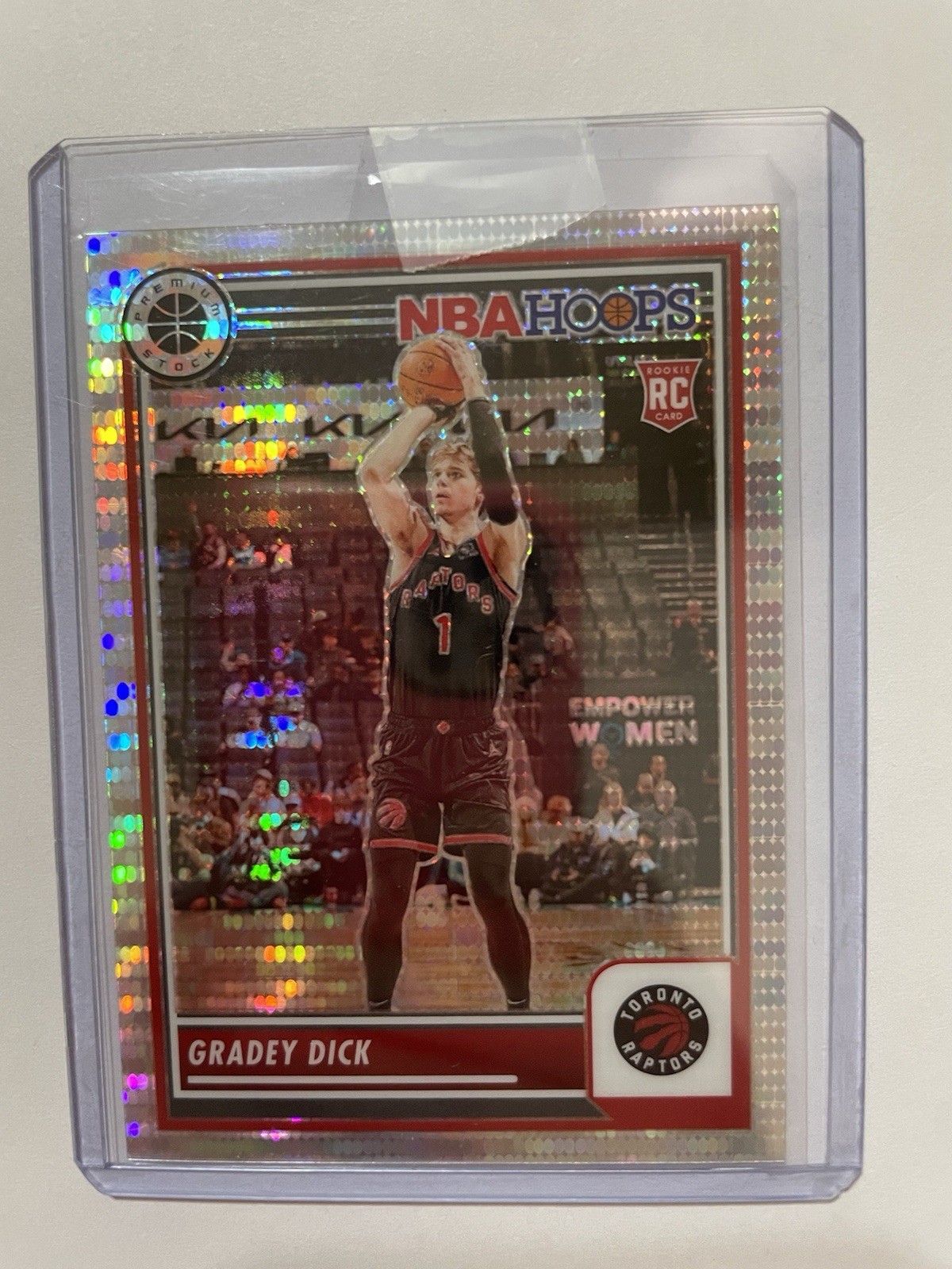2023-24 Hoops Premium Stock #251 Gradey Dick Rookie Pulsar RC