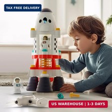 iPlay, iLearn Rocket Outer Space Toys, Kids Spaceship Playset with Space Shuttle