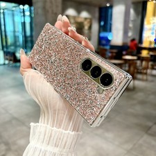 Fr Samsung Galaxy Z Fold7 6 5 4 3 Luxury Shockproof Diamond-Encrusted Phone Case