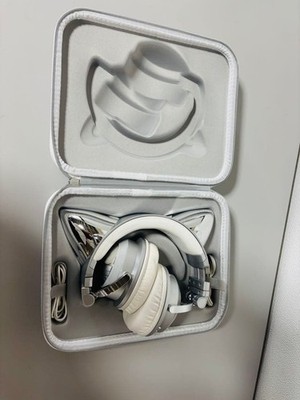 Brookstone Ariana Grande Cat Ears Headphones Wireless Bluetooth Speaker