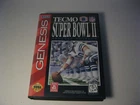 Tecmo Super Bowl II Sega Genesis complete