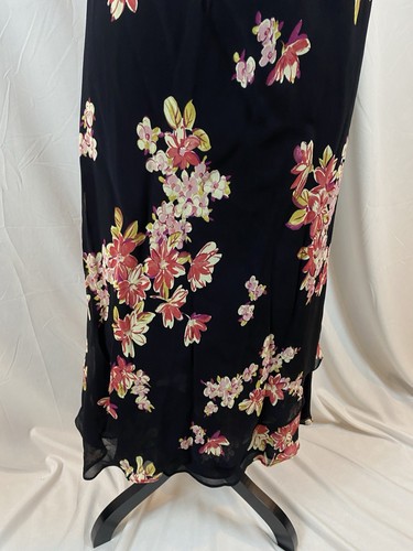 New Talbots Made Is USA Black Floral Dress Women’s Size 14 MSRP $148 - Picture 10 of 11