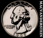 1959 Washington Quarter- Silver- Choice Gem Proof Luster- No Reserve #J9131