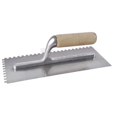 SQ NOTCH TROWEL, 11X5" 10RVT