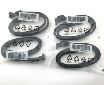 4 x 2Pack Gigabyte SATA Data Cables 20'' Hard Drive Cables NEW 12CF1-2SAT1B-01R