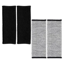 2 Pairs Cut-resistant Hand Sleeves Arm Protection Forearm Guards Men