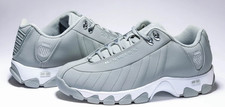 K SWISS Men's ST329 CMF Low Neutral Gray / Silver 9.5 Medium NEW