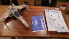 Star Wars POTF Electronic X-Wing Fighter Vehicle Vehicle Kenner 1995 w/ inserts