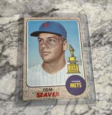 Topps 1968 Tom Seaver #45 New York Mets All-Star Rookie Baseball Card