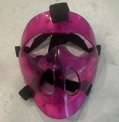 Gryphon Field Hockey Full Face Mask/Guard Pink/purple One Size