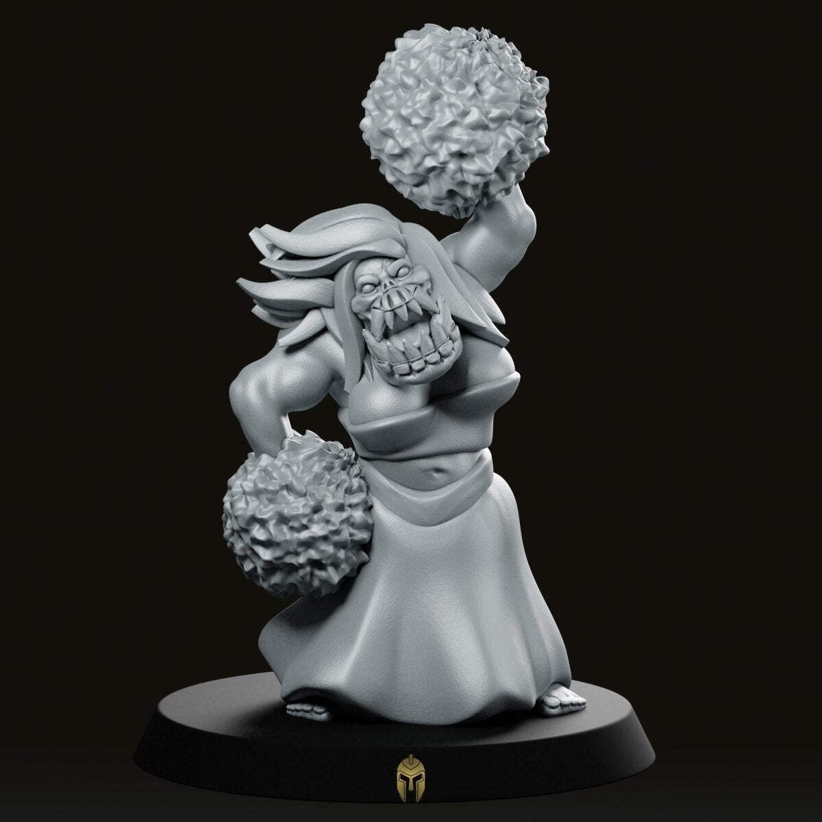 Star Player Orc Cheerleader Jo Hornsby 3 Miniature Fantasy Football ...