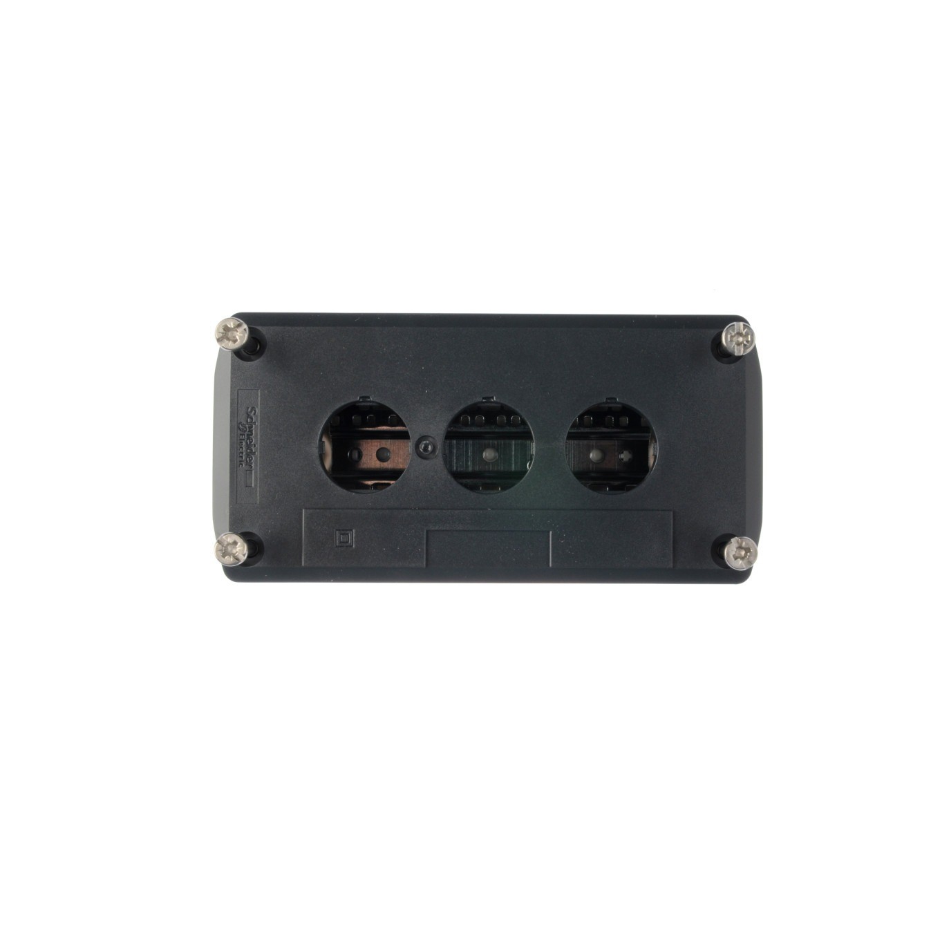 Schneider Electric Gris/Clair Xald03 3 Emplacements (Ø X H) 22.5 Mm X 68 Mm Sans Inscription Foncé, 1 Pc(S) - Image 3