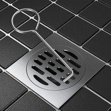 Drain Lifting Hook, Stainless Steel Drain Grate Puller Shower Drain