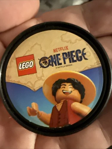 SDCC 2025 - One Piece Luffy Lego Comic Con Exclusive Pop Badge