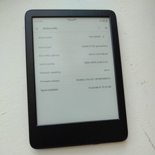 Amazon Kindle 11th Generation Model C2V2L3 - Black