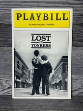 LOST IN YONKERS, RICHARD RODGERS THEATRE, JULY 1991, BROADWAY PLAYBILL