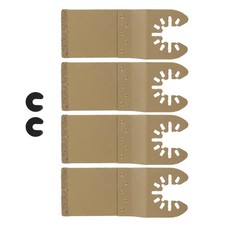 Useful 4PCS Saw Blade Tool Cutter Cemented Carbide Tiles Oscillating Trimming