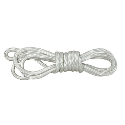Mad Dog Products Bulk Rope 3/8  x 50  White Double Braid Rope   Made in USA