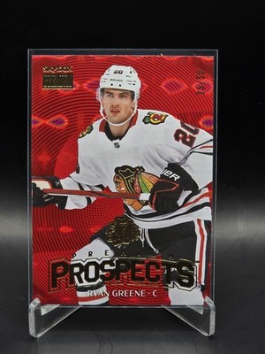 2025-26 Metal Universe Premium Prospects Star Rubies /50 Ryan Greene Chicago
