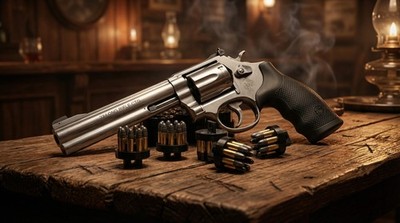 Speed loader-Set für Smith & Wesson 617 5 Loaders + 1 Block für 50 Patronen