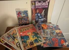 Marvel Comics Cards  1990s lot of 72 +8 vintage key comics,Punisher magazine #1