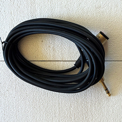 Thomann Audiokabel Einzelkabel 6,35 mm Klinke (m) auf XLR (w) schwarz