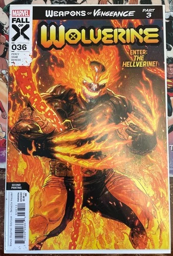 Wolverine #36 (Marvel Comics October 2023)2nd Print